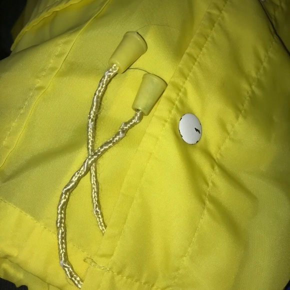 Mr. Leggs Vintage 70s 80s Yellow Windbreaker Mens Medium - Picture 6 of 6